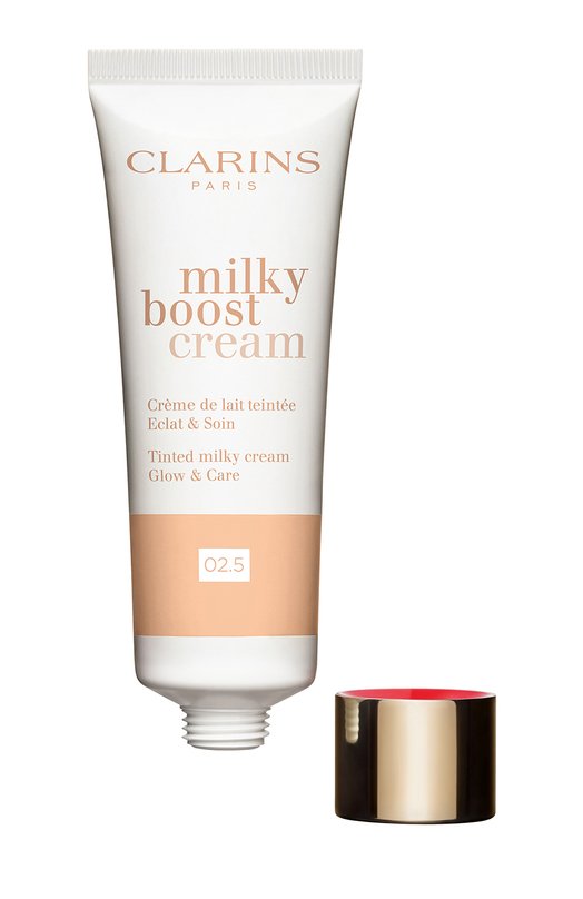 фото Тональный крем с эффектом сияния milky boost cream, 02.5 (45ml) clarins