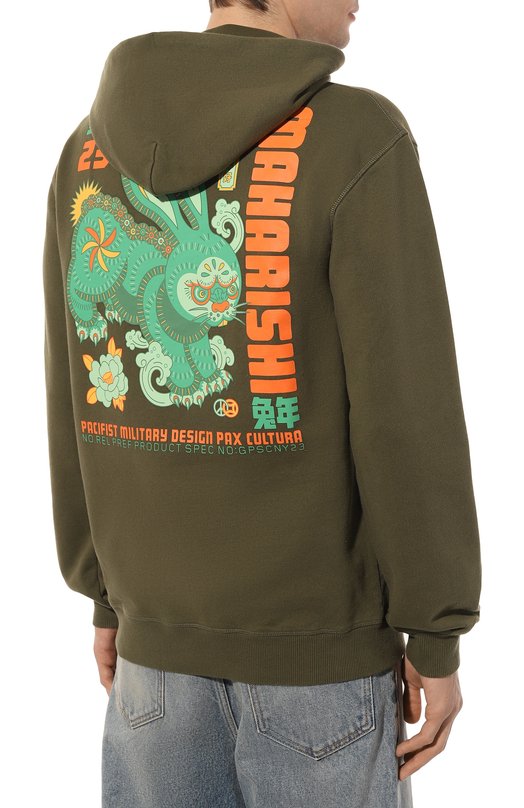 фото Хлопковое худи maharishi