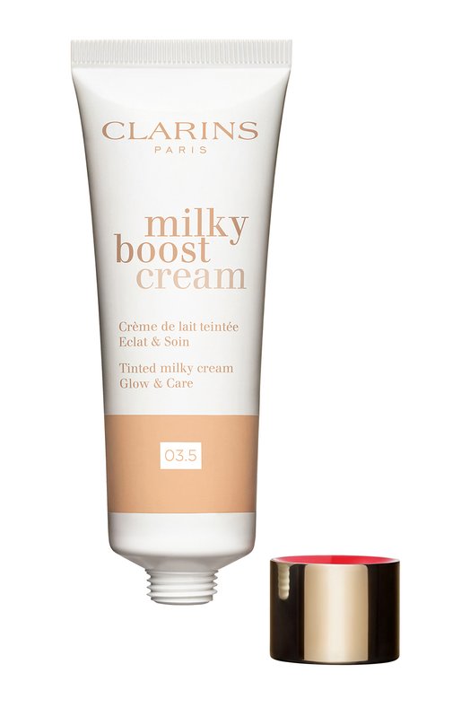 фото Тональный крем с эффектом сияния milky boost cream, 03.5 (45ml) clarins