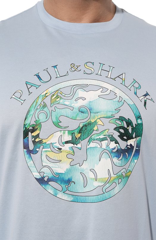 фото Хлопковая футболка paul&shark