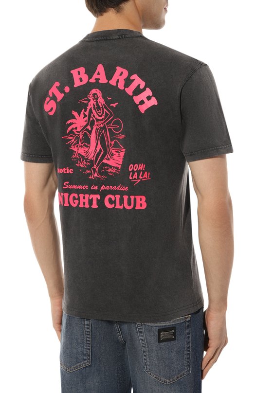 фото Хлопковая футболка mc2 saint barth