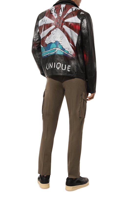 фото Кожаная куртка unique as duck