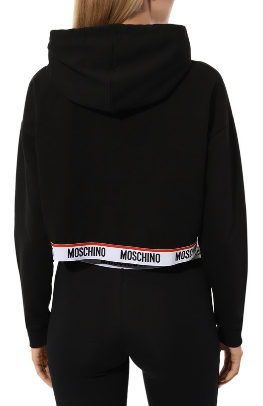 фото Хлопковое худи moschino