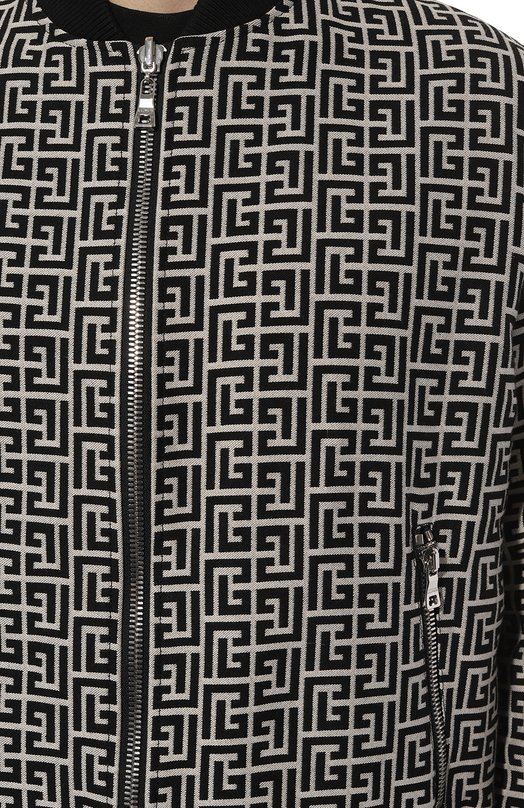 фото Двусторонний бомбер balmain