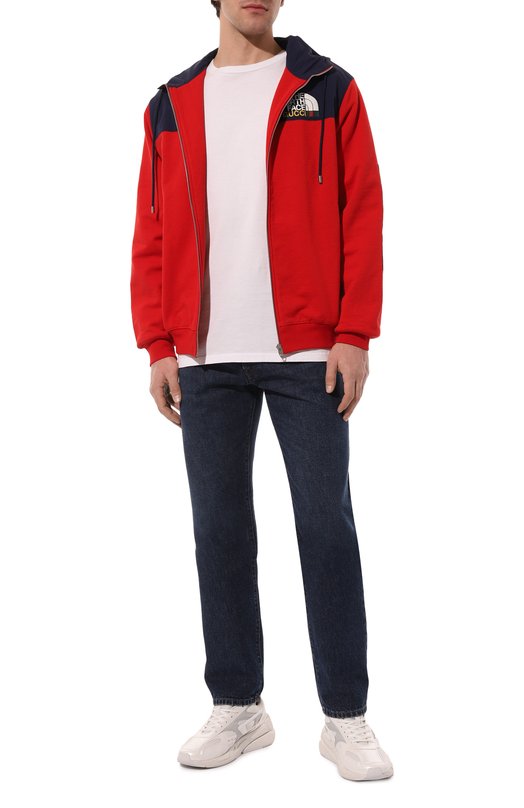 фото Хлопковая толстовка the north face x gucci gucci