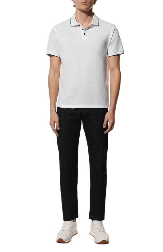 фото Хлопковое поло giorgio armani