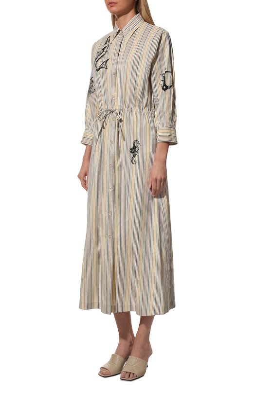 фото Хлопковое платье prada