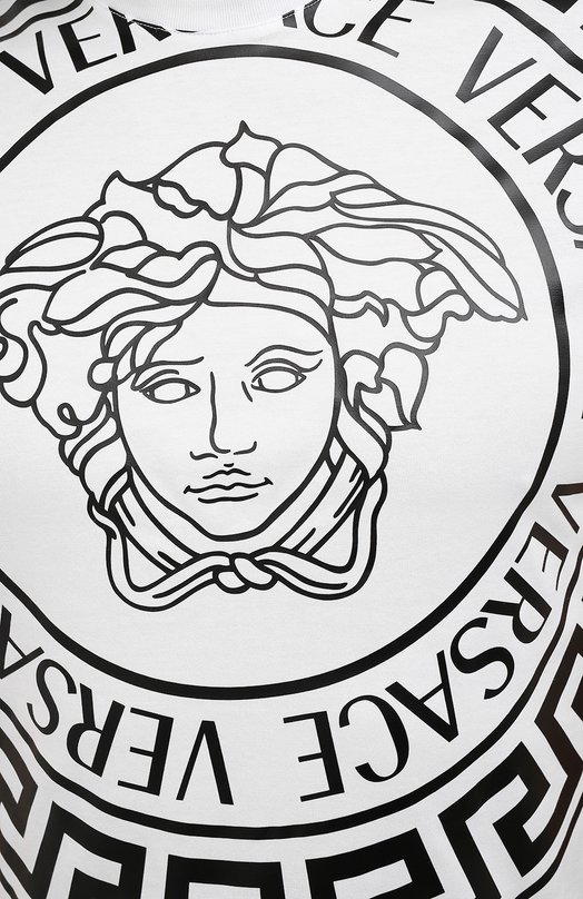 фото Хлопковая футболка versace