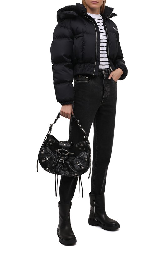 фото Кожаные полусапоги miu miu