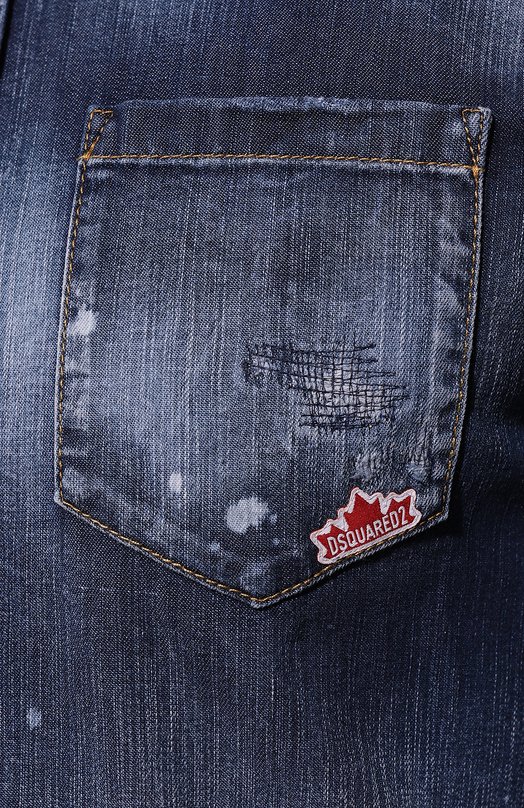 фото Джинсовая рубашка dsquared2