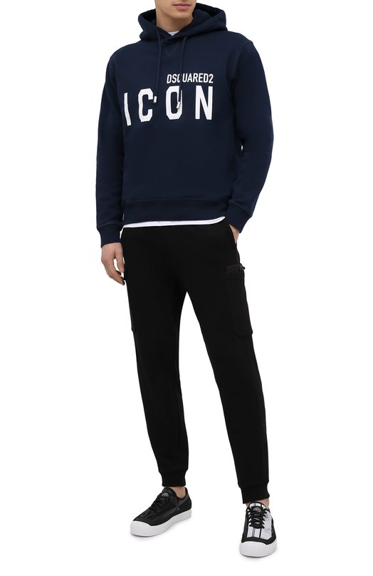 фото Хлопковое худи icon dsquared2