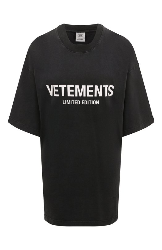 фото Хлопковая футболка vetements