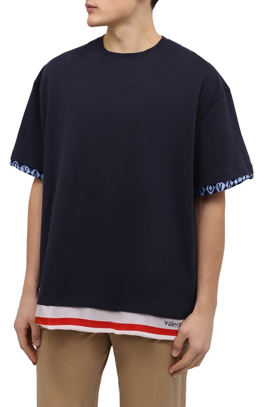 фото Хлопковая футболка valentino