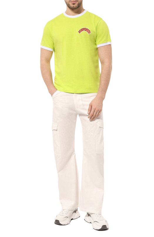 фото Хлопковая футболка bluemarble