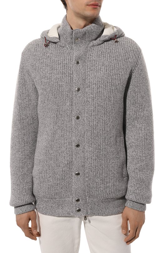 фото Пуховый бомбер brunello cucinelli