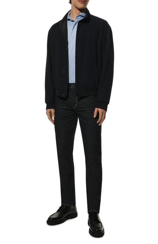 фото Хлопковая рубашка van laack