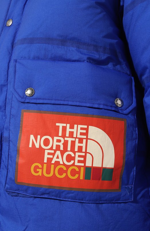 фото Пуховик the north face x gucci gucci