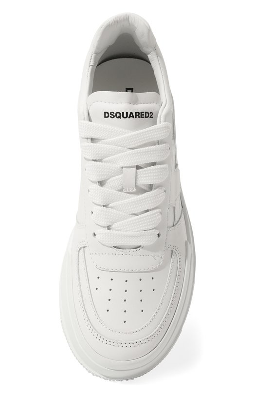 фото Кожаные кеды dsquared2