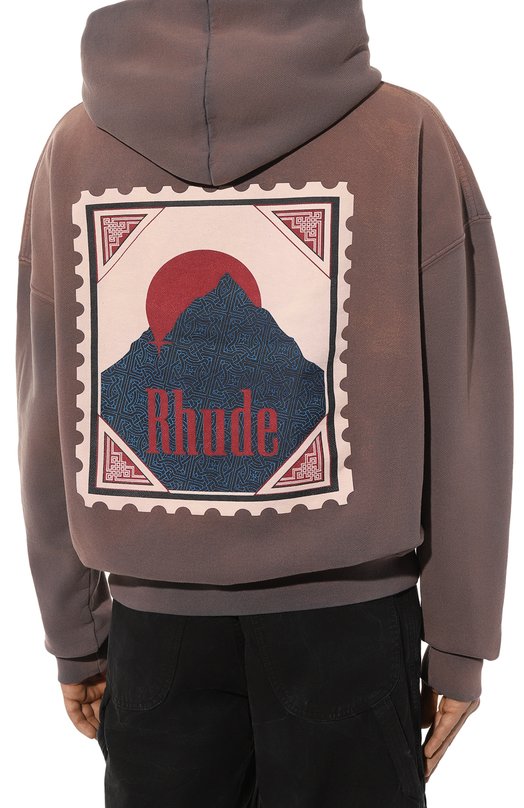 фото Хлопковое худи rhude
