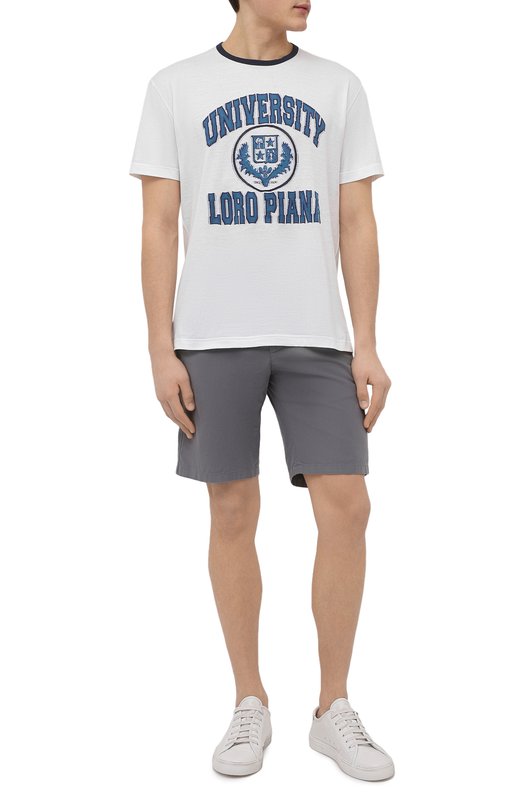 фото Хлопковые шорты loro piana