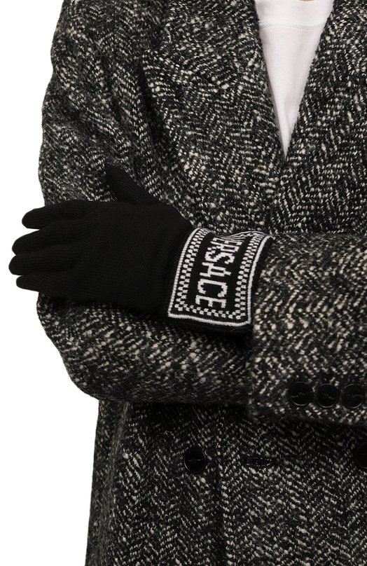 фото Шерстяные перчатки versace