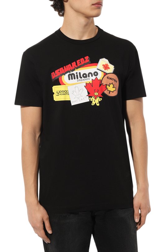 фото Хлопковая футболка dsquared2