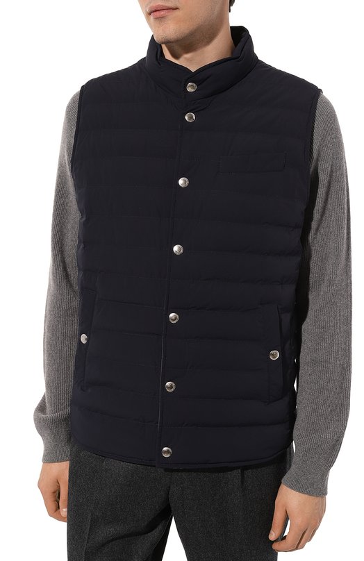 фото Пуховый жилет brunello cucinelli