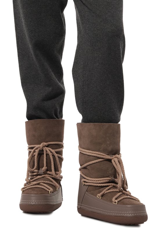 фото Замшевые сапоги inuikii