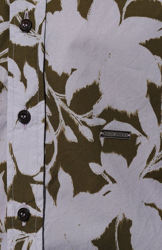 фото Хлопковая рубашка dsquared2