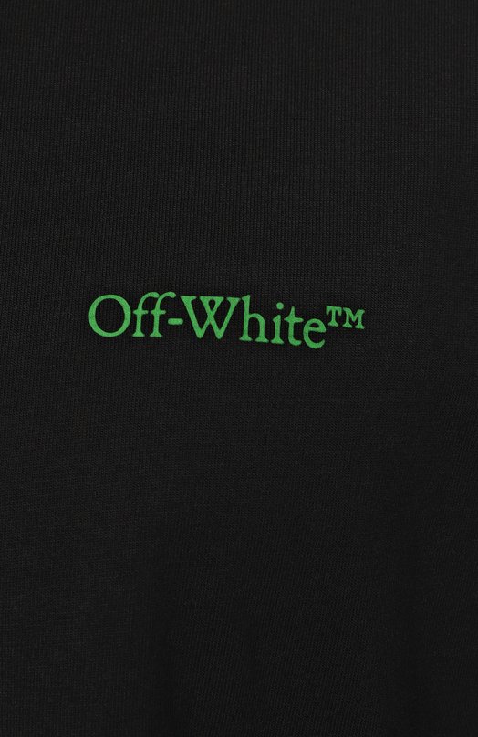 фото Хлопковая футболка off-white