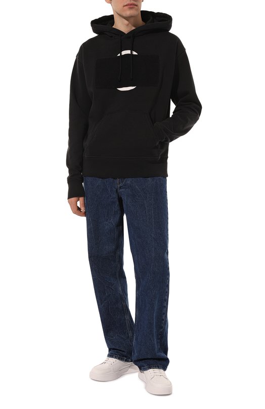 фото Хлопковое худи mm6