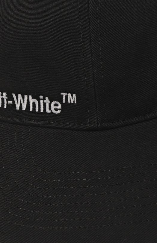 фото Хлопковая бейсболка off-white