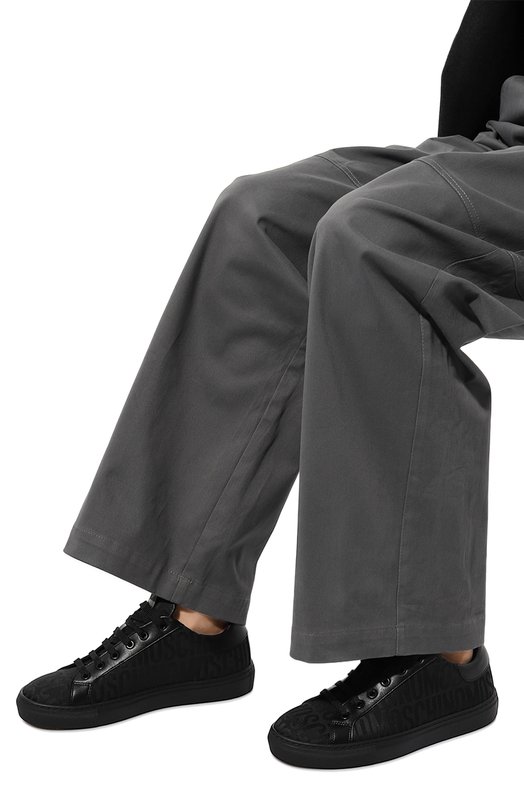 фото Текстильные кеды moschino