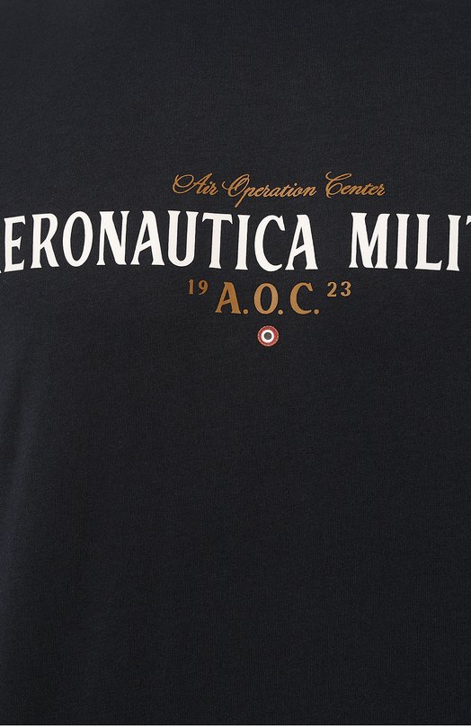 фото Хлопковый лонгслив aeronautica militare