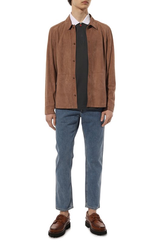 фото Замшевая рубашка desa