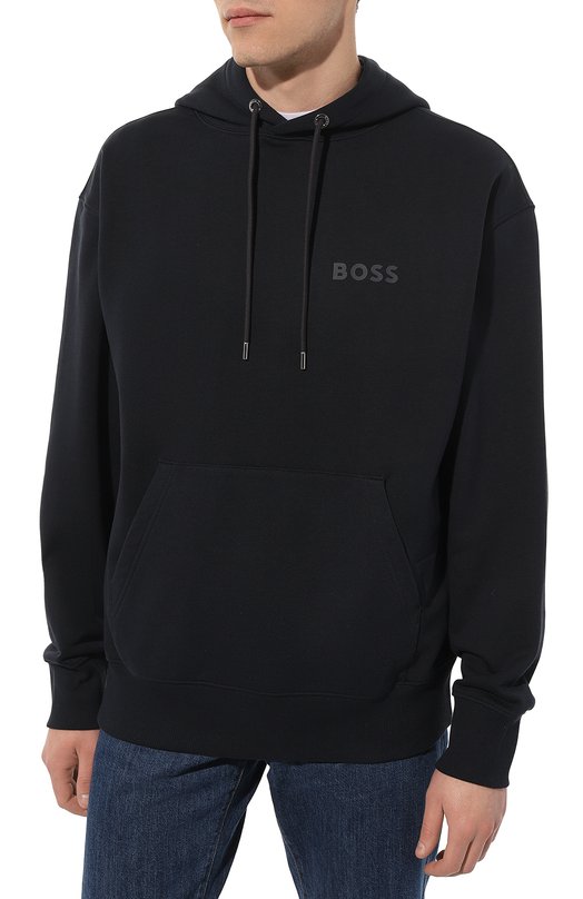 фото Хлопковое худи boss