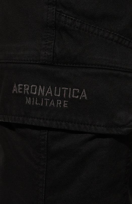 фото Хлопковые брюки-карго aeronautica militare