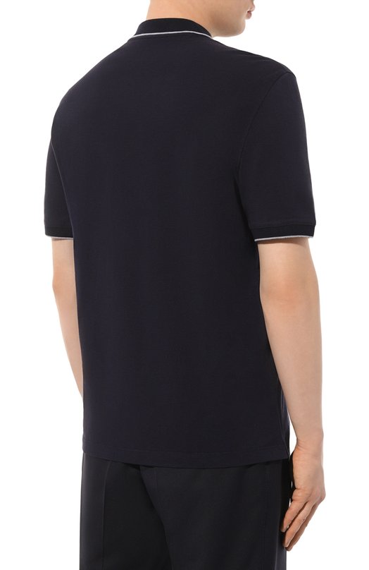 фото Хлопковое поло brunello cucinelli