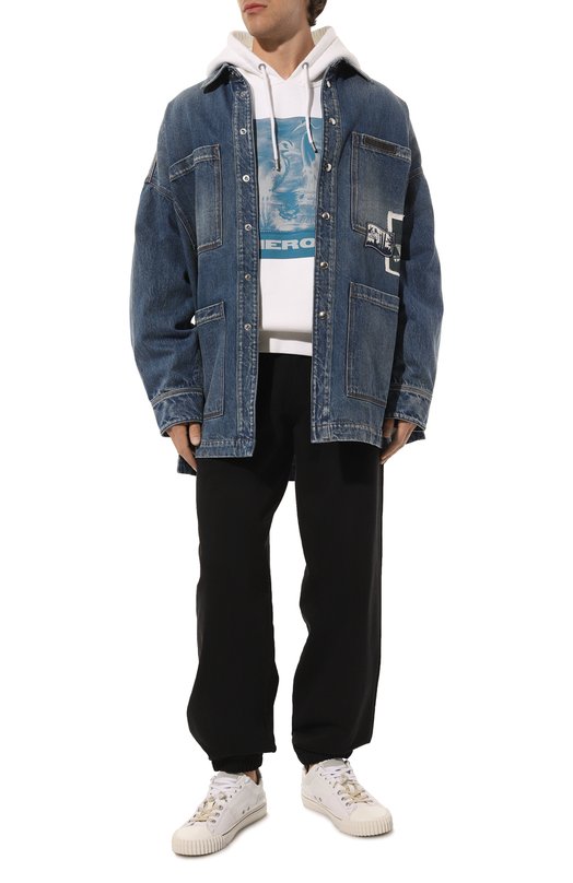 фото Хлопковое худи heron preston