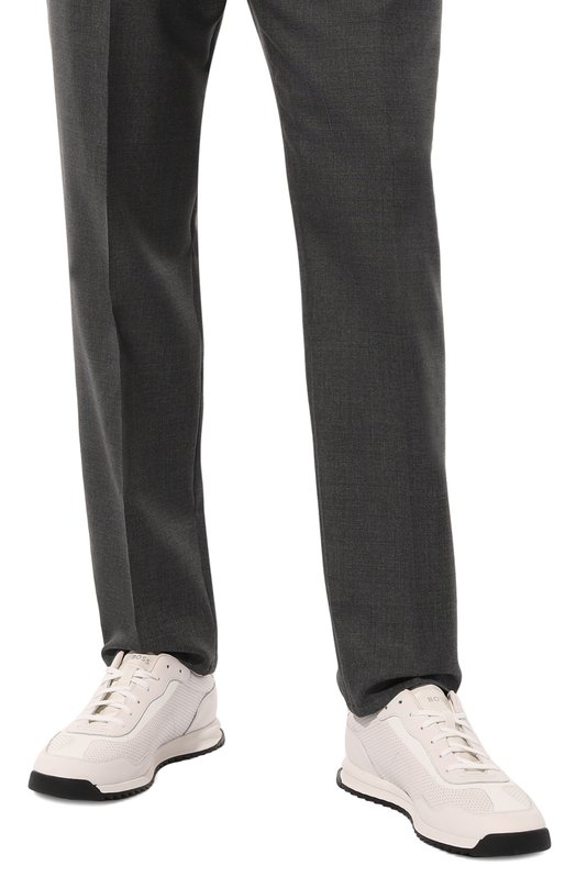 фото Кожаные кроссовки boss