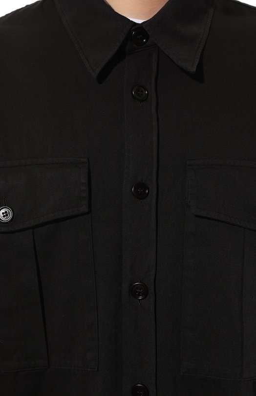 фото Хлопковая рубашка dries van noten