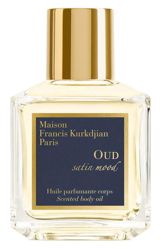 фото Масло для тела oud satin mood (70ml) maison francis kurkdjian