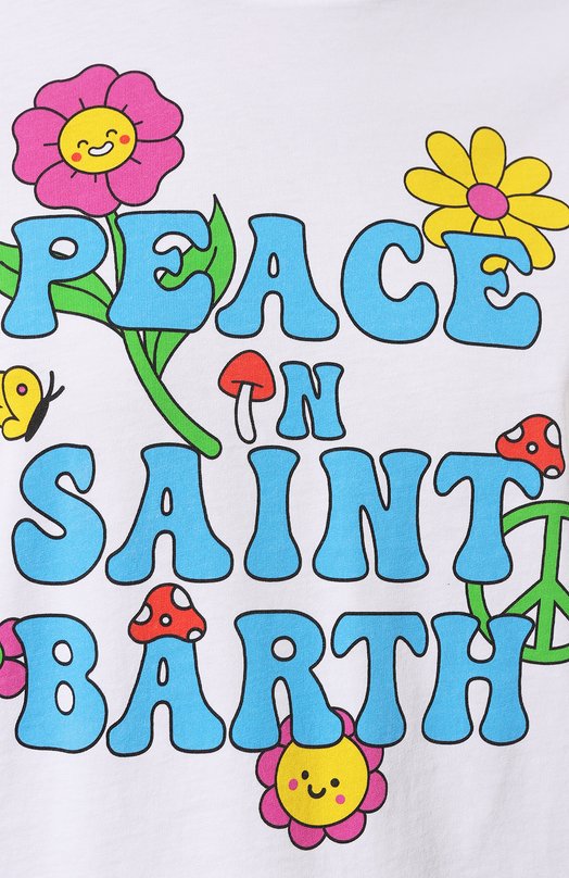 фото Хлопковая футболка mc2 saint barth