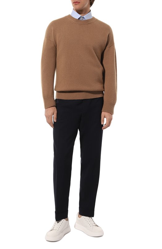 фото Кожаные кеды milan bogner