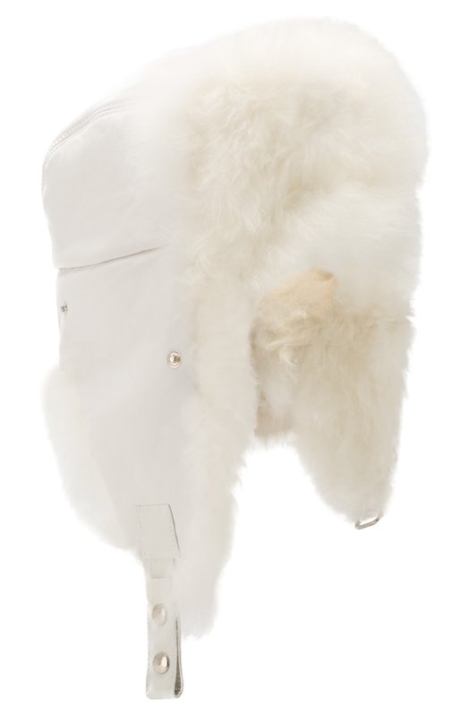 фото Шапка-ушанка с мехом giorgio armani
