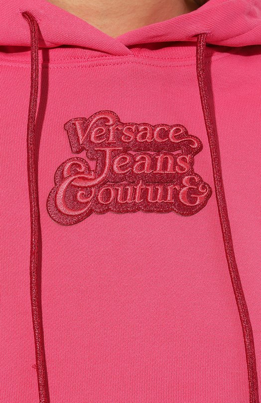 фото Хлопковое худи versace jeans couture