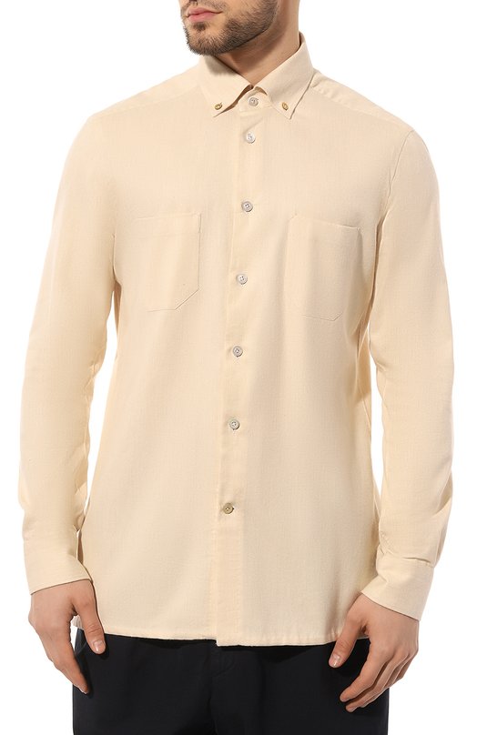 фото Хлопковая рубашка kiton