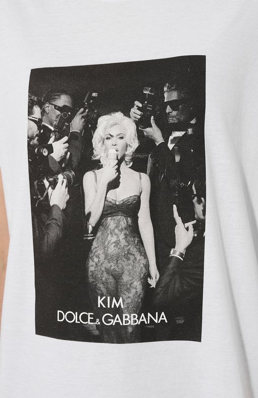 фото Хлопковая футболка dolce & gabbana