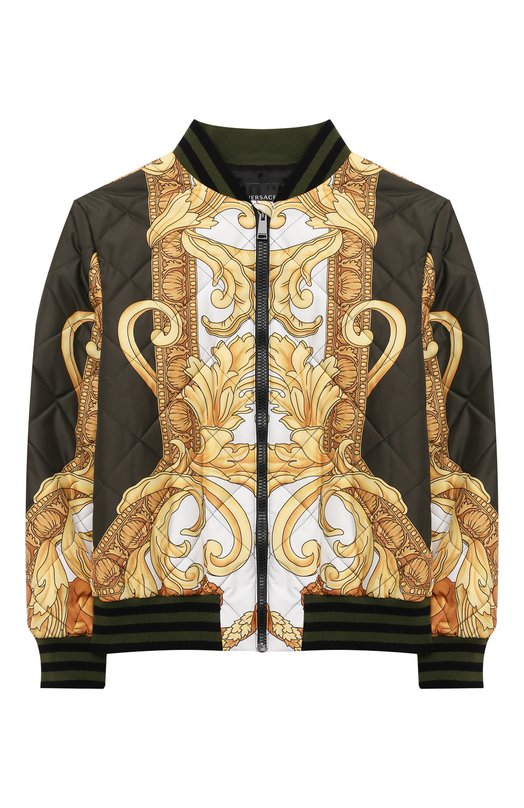 Стеганый бомбер Versace