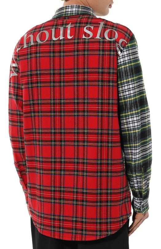 фото Хлопковая рубашка diego venturino